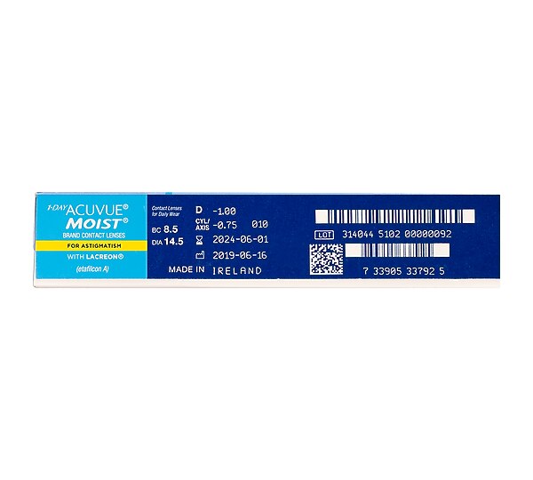 1-Day ACUVUE® Moist For Astigmatism 90