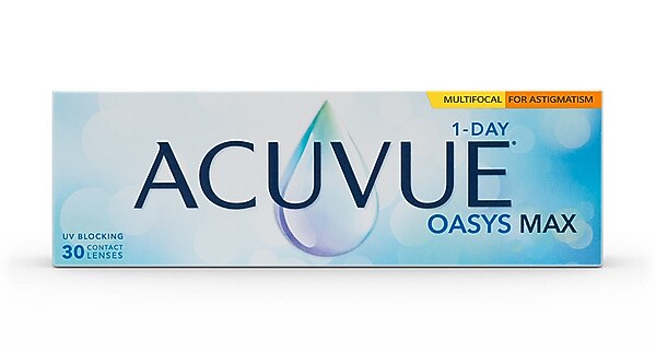 Johnson And Johnson Contacts ACUVUE® OASYS MAX 1-Day Multifocal for Astigmatism 30