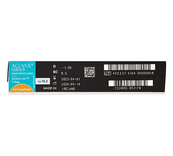 ACUVUE® OASYS 1-Day For Astigmatism 90
