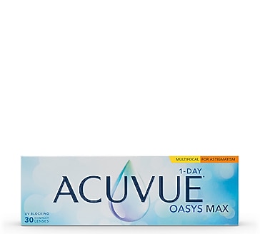 ACUVUE® OASYS MAX 1-Day Multifocal for Astigmatism 30